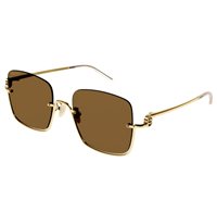 Sonnenbrille  Gucci Dame GG1279S002-GOLD-GOLD-BROWN54 - GG1279S002-GOLD-GOLD-BROWN54